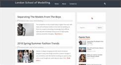 Desktop Screenshot of londonschoolofmodelling.com