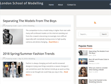 Tablet Screenshot of londonschoolofmodelling.com